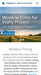 Mobile Screenshot of energyinitiatives.biz